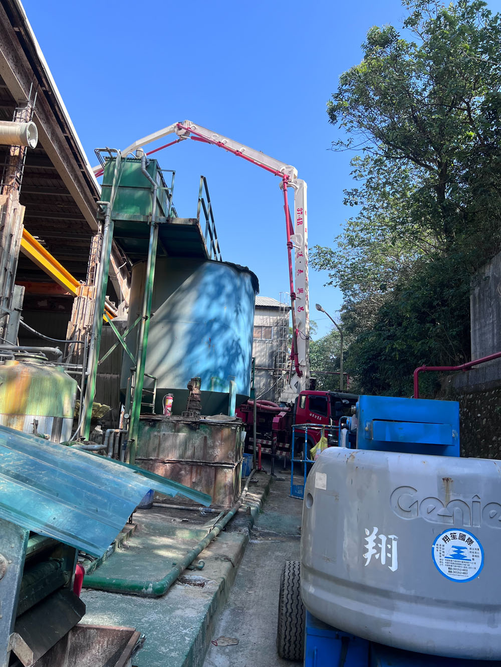 桃園廠房鋼構補強施工